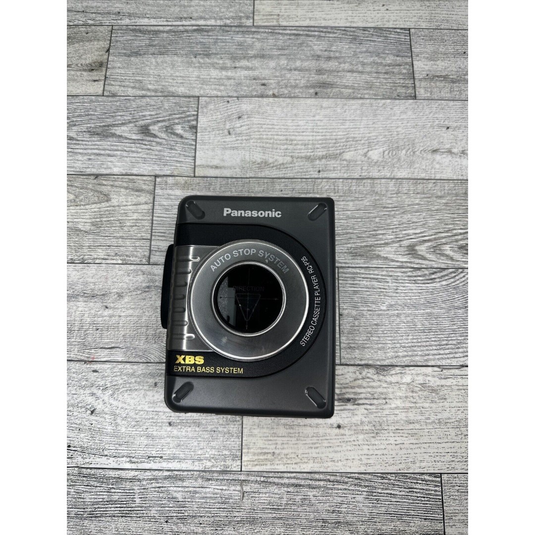 Panasonic Cassette Player - Personal Portable Stereo - Black (RQ-P35)