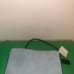 Coach Vintage Womens Suede Leather Trim Zip Closure Wristlet Bag Blue Black NWT