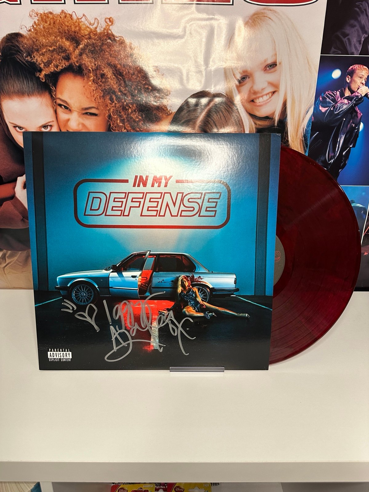 Iggy Azalea - In My Defense (Red Signed Vinyl, 2019)