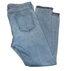 Rag & Bone Women’s Mid Rise Capri Step Hem Jeans Size 29 x 27”