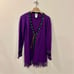 Rods Western Boho Aztec Beaded Cardigan with Turquoise Accents and Buckle XL