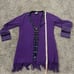 Rods Western Boho Aztec Beaded Cardigan with Turquoise Accents and Buckle XL