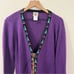 Rods Western Boho Aztec Beaded Cardigan with Turquoise Accents and Buckle XL