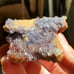 Blue Purple Cubic Fluorite on Matrix, Blanchard Mine, New Mexico