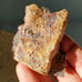 Blue Purple Cubic Fluorite on Matrix, Blanchard Mine, New Mexico
