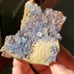 Blue Purple Cubic Fluorite on Matrix, Blanchard Mine, New Mexico