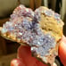 Blue Purple Cubic Fluorite on Matrix, Blanchard Mine, New Mexico