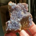 Blue Purple Cubic Fluorite on Matrix, Blanchard Mine, New Mexico