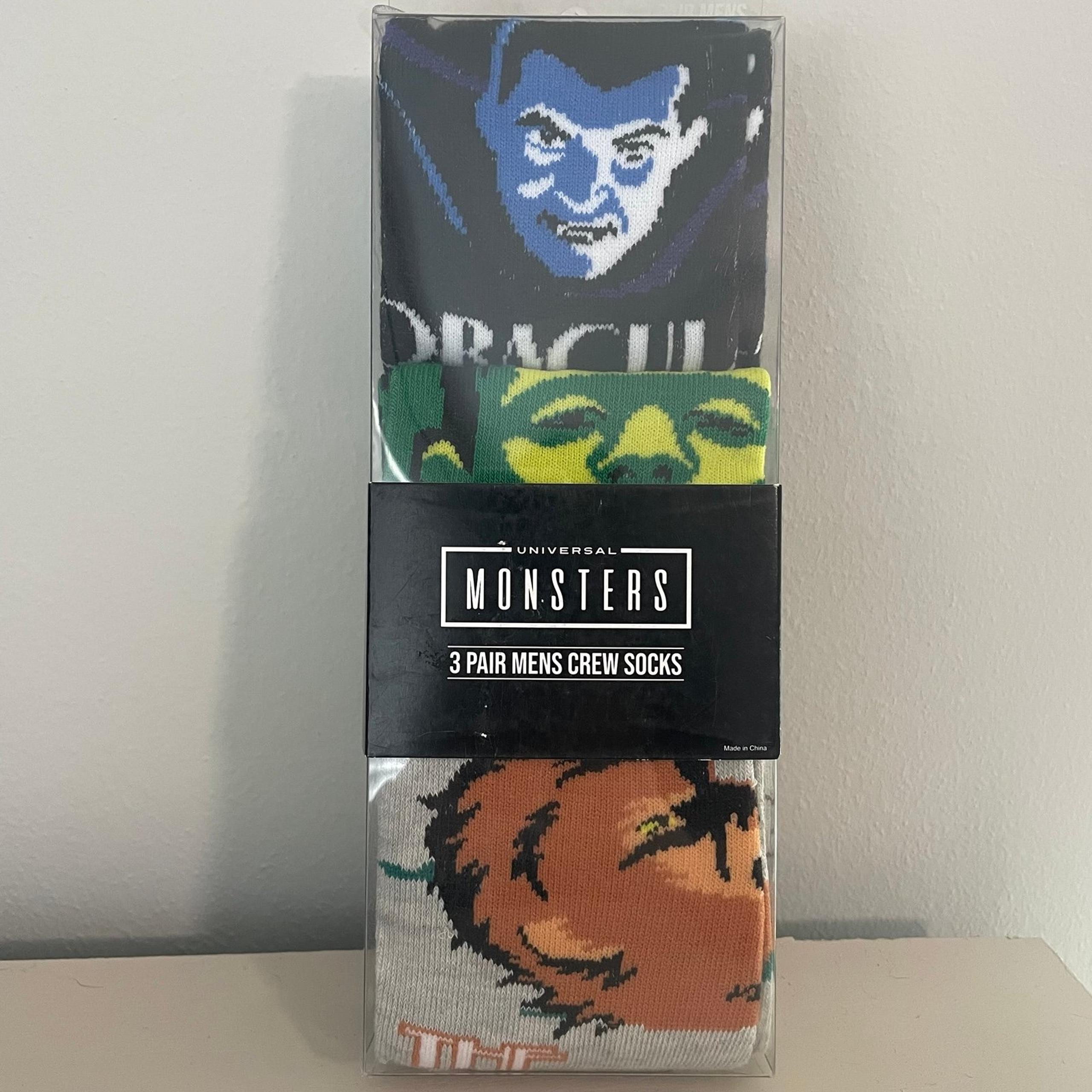 Universal Studios Classic Monster Socks