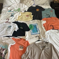 Lot of 13 Abercrombie Tshirts 13/14 Large