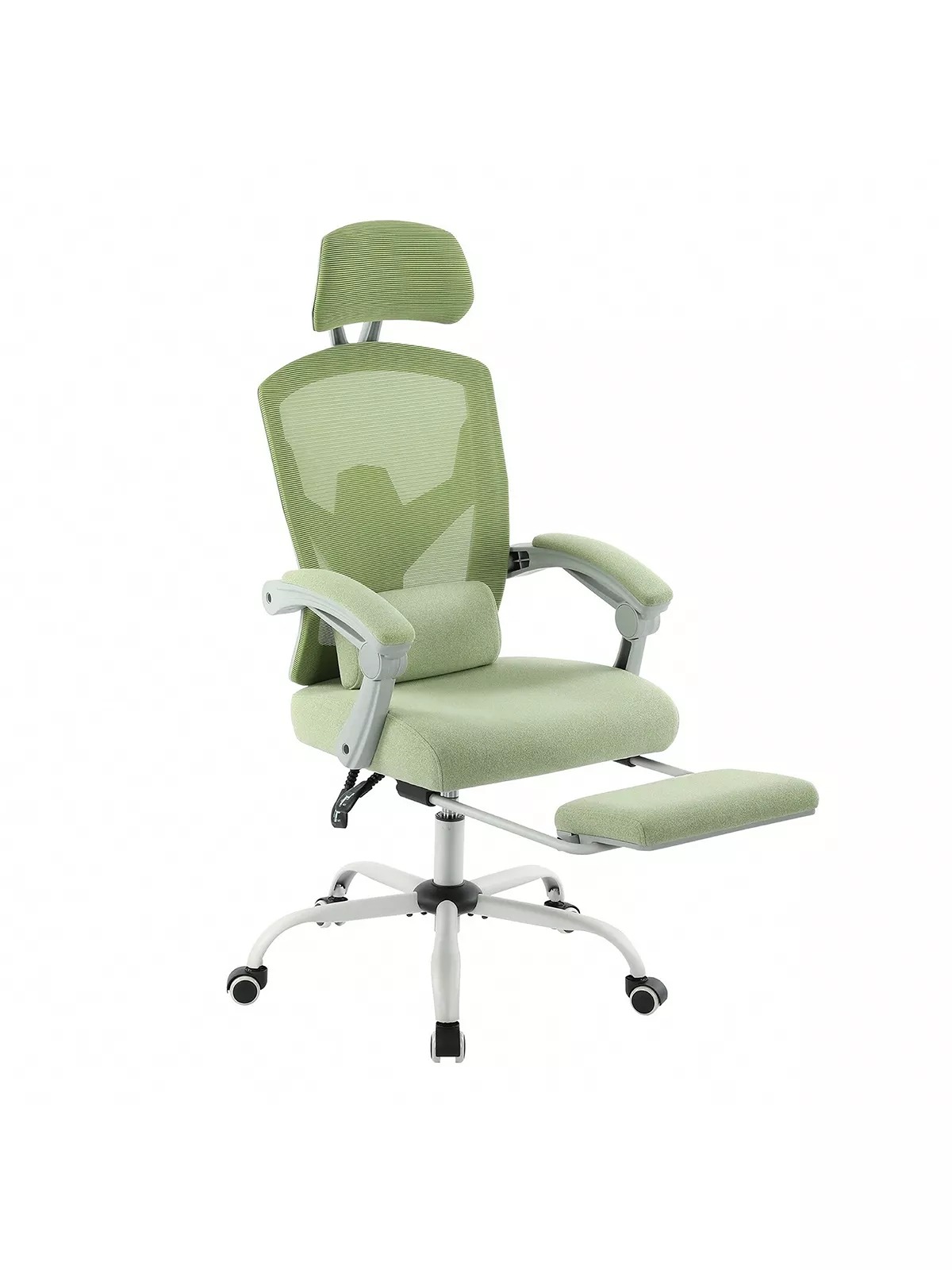 Office Computer Desk Chair, Ergonomic High-Back Mesh Rolling Green
