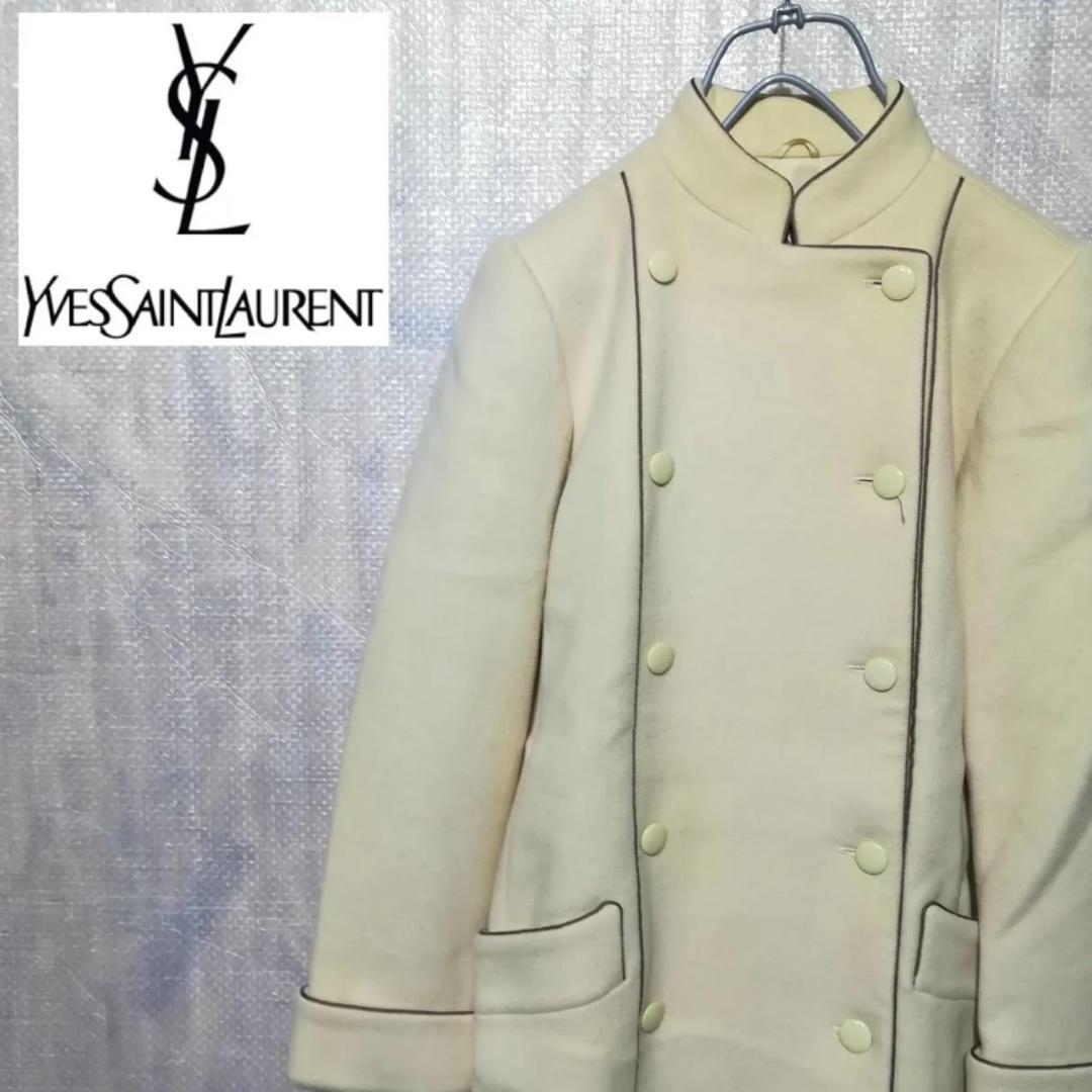 驚きの値段で M Coat Long LAURENT SAINT YVES RA1123001 Poncho - ジャケット・アウター