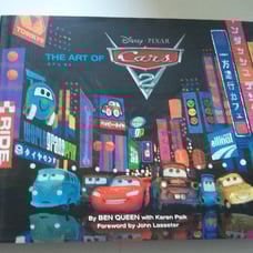 Art of Cars 2 HC Disney Pixar Ben Queen Karen Paik Chronicle Books 2011 LAST ONE