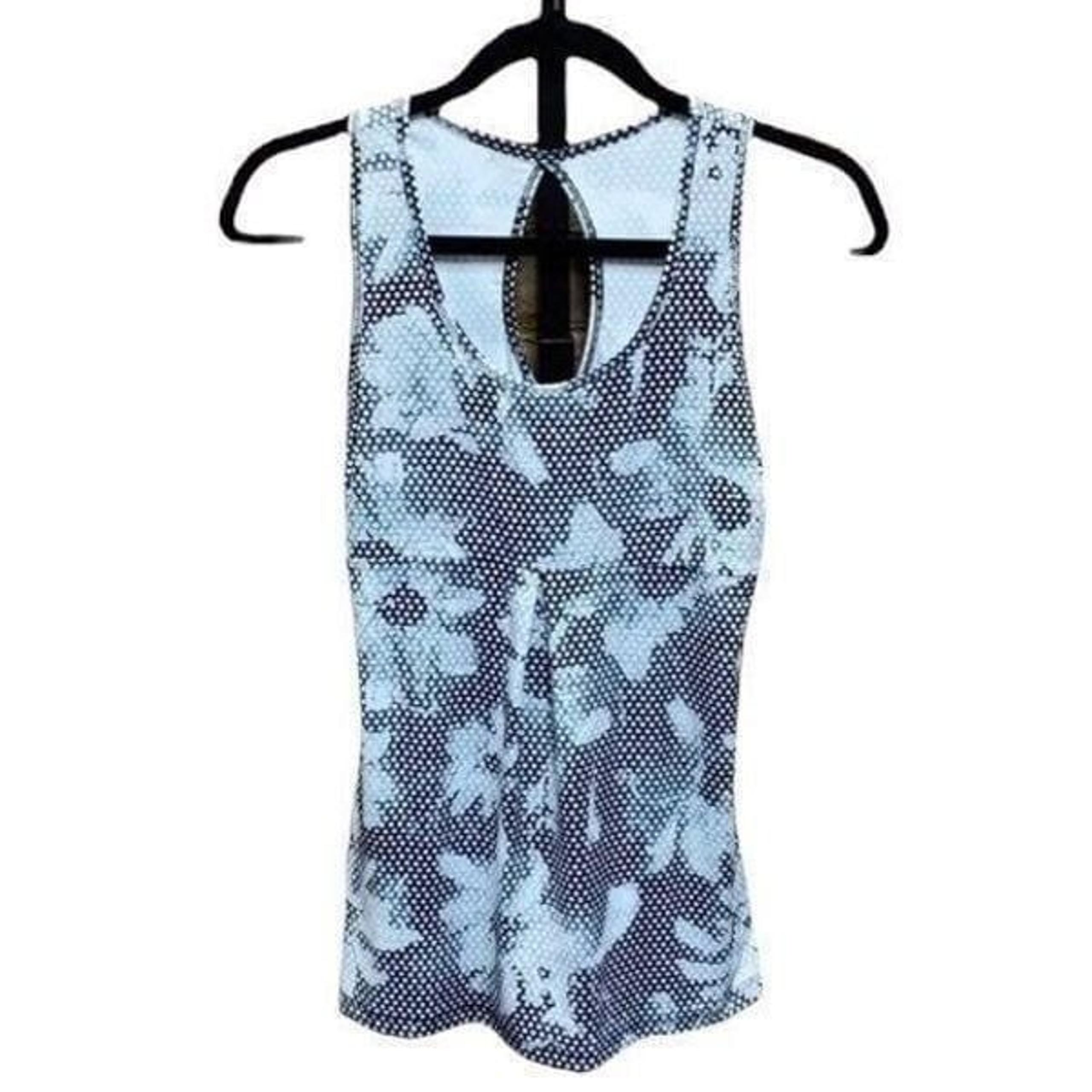 RBX Black-White Workout Tank Size Small