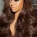 36 Inch high quality brown wig