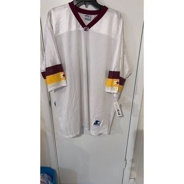Washington Redskins Starter Blank Street Cut Jersey Men's Size XL New with tags
