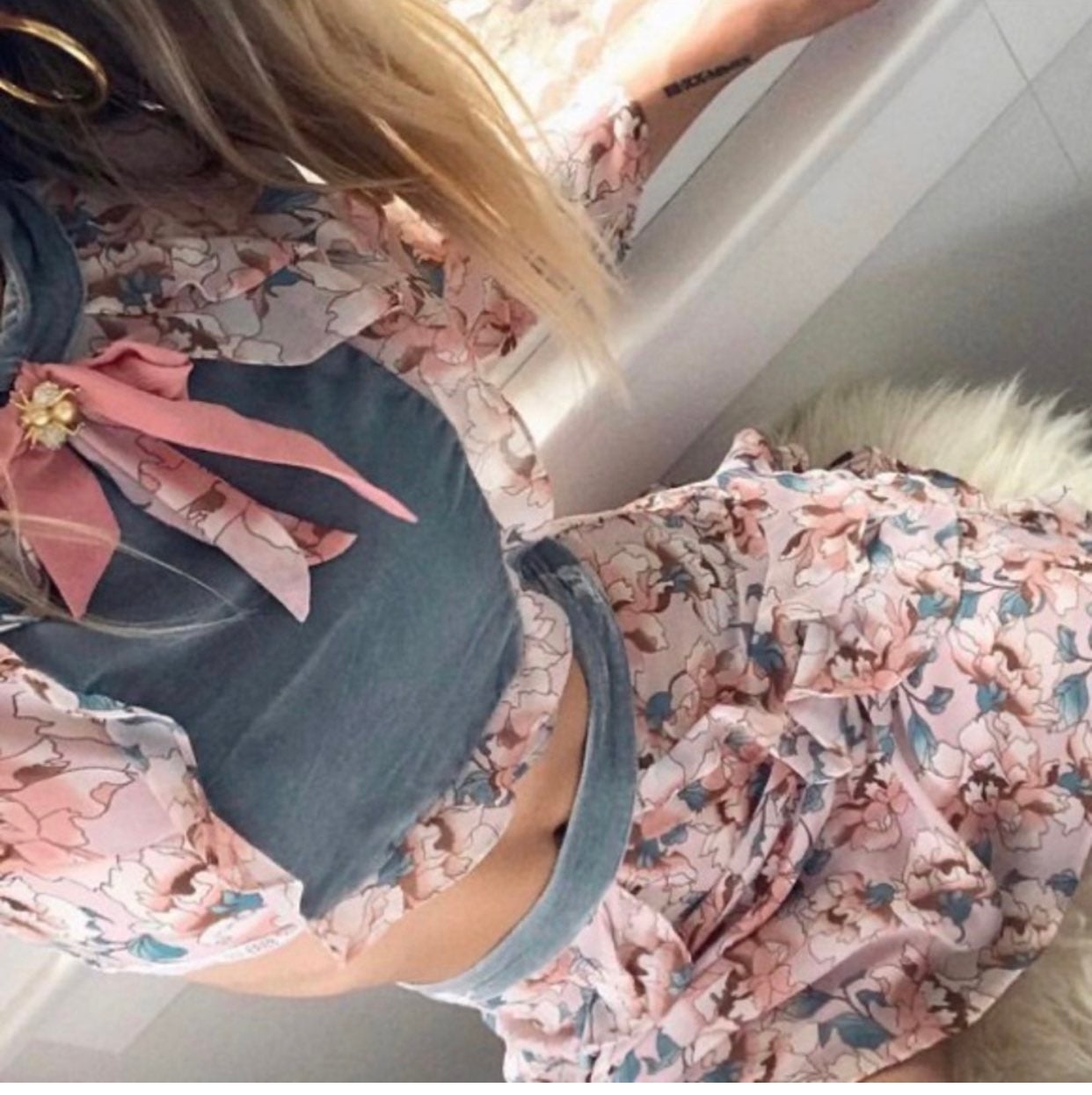For Love and Lemons Blossom Skirt SET