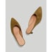 Madewell The Taye Mule in Green Suede