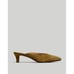 Madewell The Taye Mule in Green Suede
