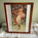 Set of 4 Mucha Seasons Prints Spring Summer Autumn Winter 12x15 Wall Art Nouveau