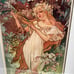 Set of 4 Mucha Seasons Prints Spring Summer Autumn Winter 12x15 Wall Art Nouveau