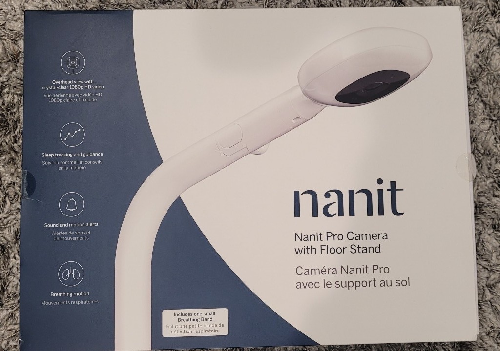Nanit Pro Baby Monitor, never opened, never used.