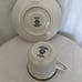 Noritake Ivory China Gilded Age Tea Cups With Sausers Set Of 4
