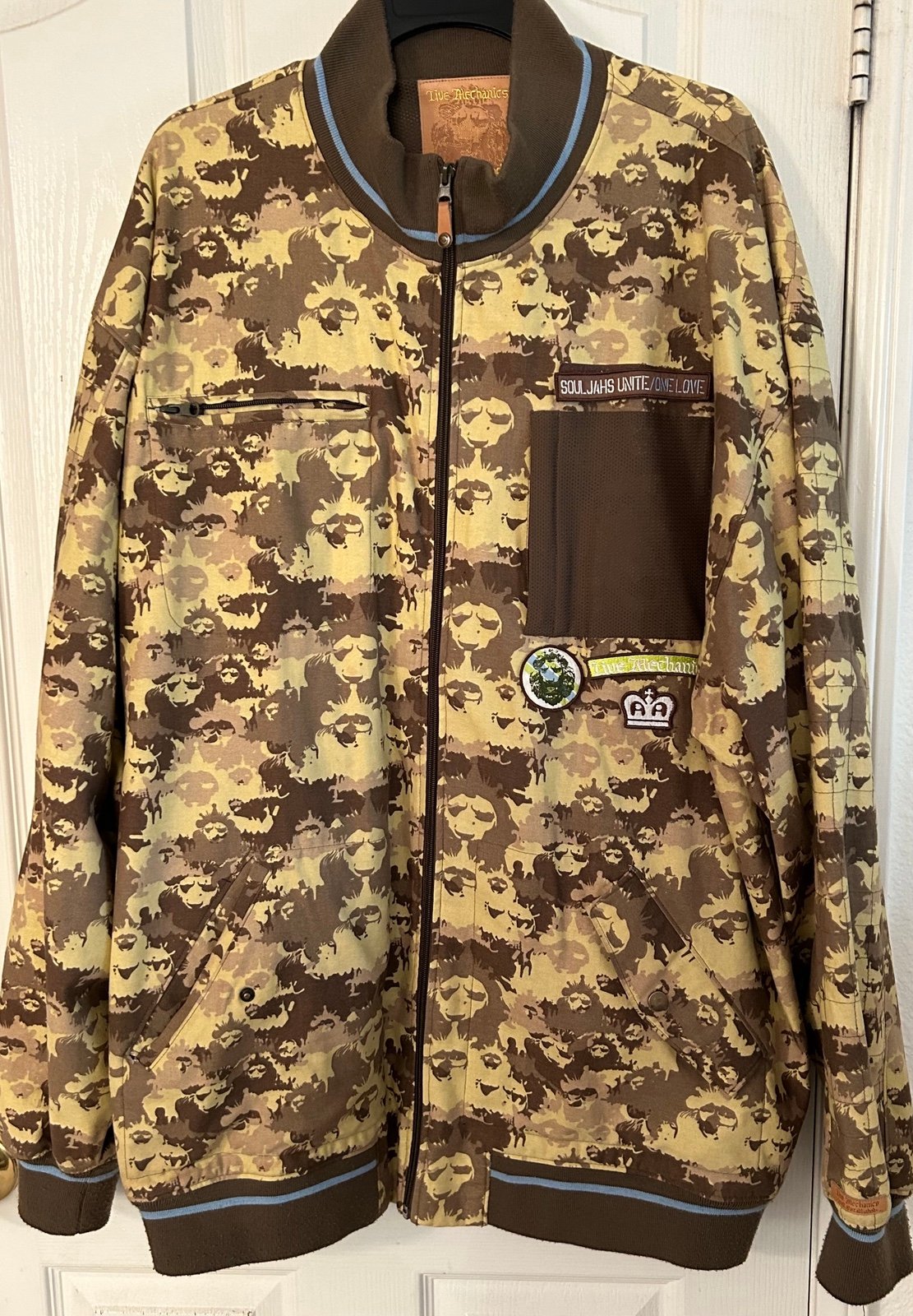 Live Mechanics Jacket Brown Men’s Size 3XL