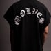 Darc Sport-OKAMI CHOPPER GRUNGE CUT OFF TEE IN BLACK