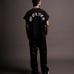 Darc Sport-OKAMI CHOPPER GRUNGE CUT OFF TEE IN BLACK