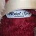 NEW Hotel Spa Collection Womens S/M Red Velvet Ber