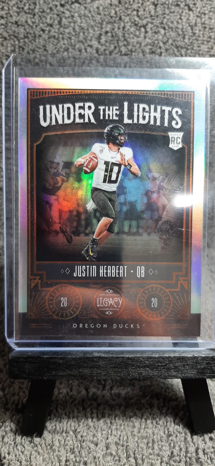 Justin Herbert 2020 Panini Legacy Prizm