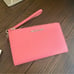New Michael Kors large jet set double zipper wristlet wallet
