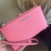 New Michael Kors large jet set double zipper wristlet wallet