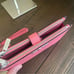 New Michael Kors large jet set double zipper wristlet wallet