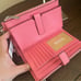 New Michael Kors large jet set double zipper wristlet wallet