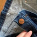 Vintage Wrangler Denim of USA fabric