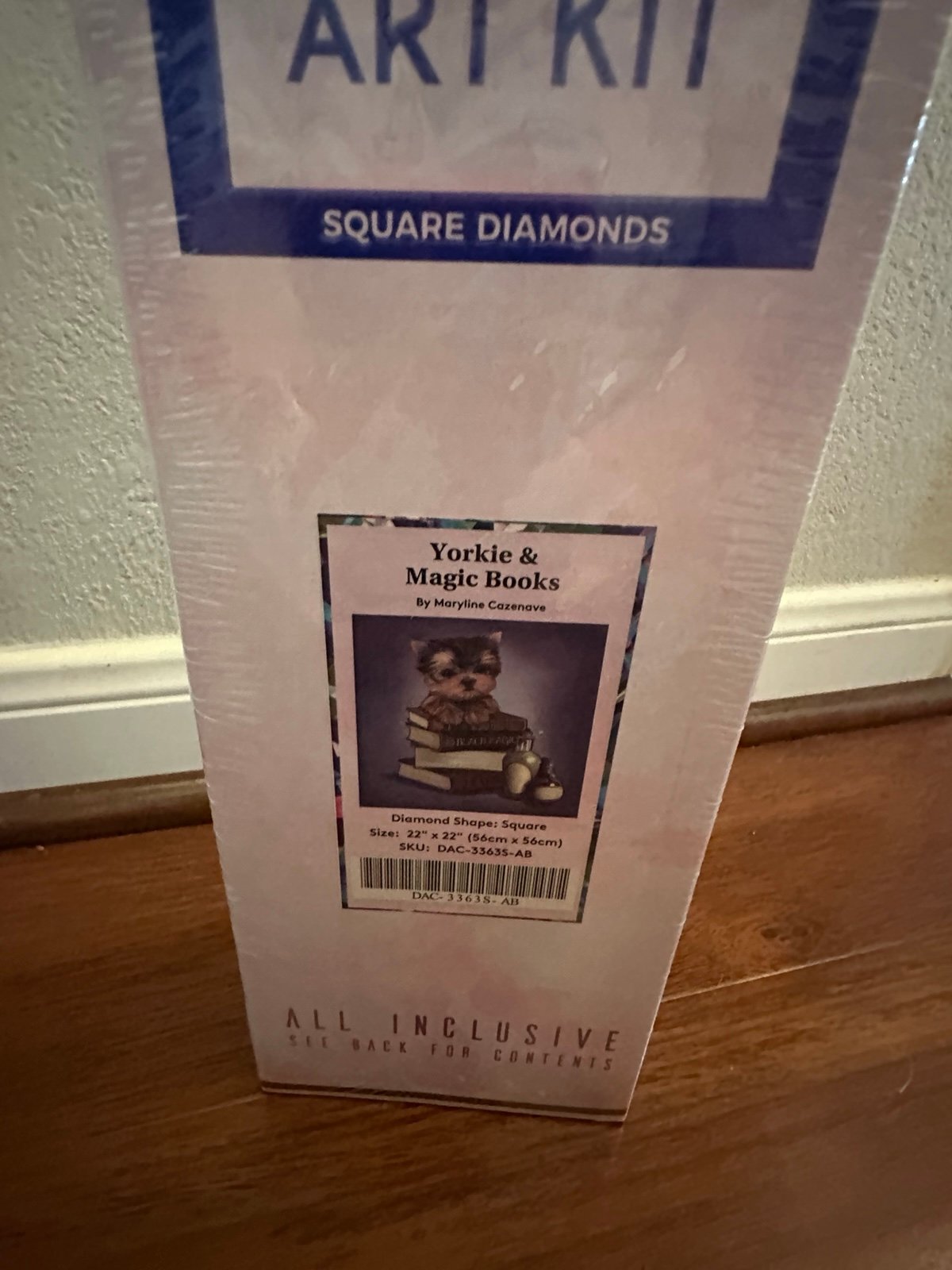 Diamond Art Club “ Yorkie & Magic Books”