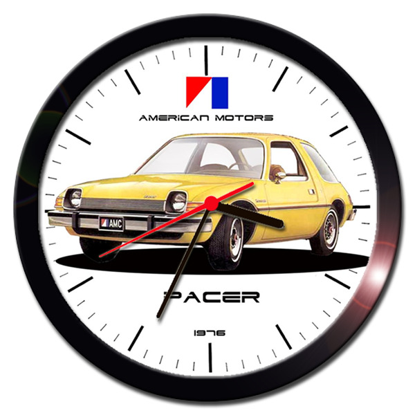 1976 AMC AMERICAN MOTORS WALL CLOCK