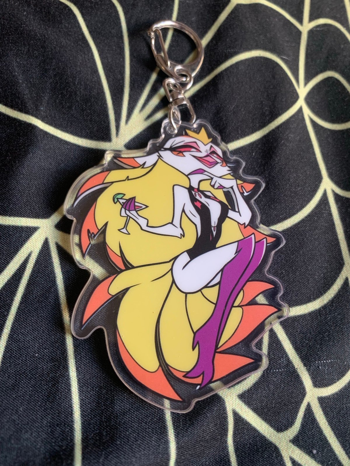 Helluva Boss Summer Stella Keychain