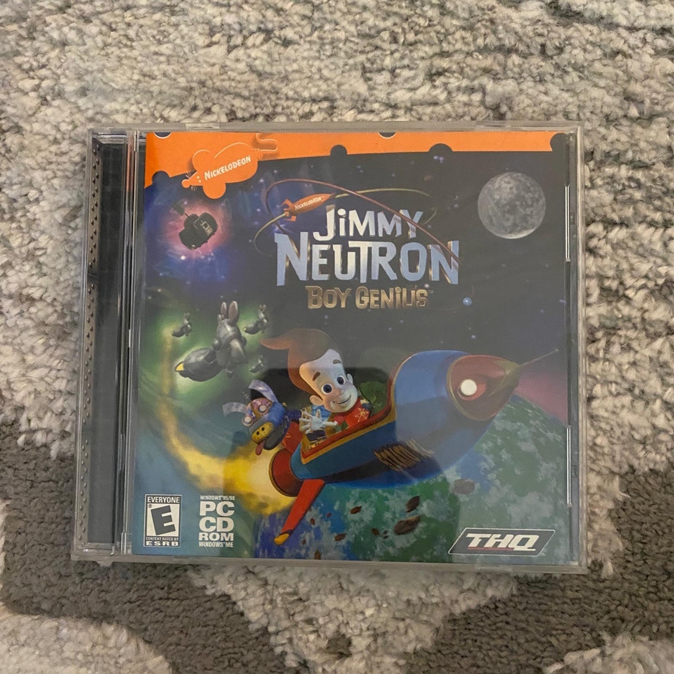 Nickelodeon Jimmy Neutron Boy Genius PC CD Rom