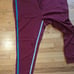 Red Ribbon Cotton Knit Jogger Pants Pockets Original Use MENS 3XL