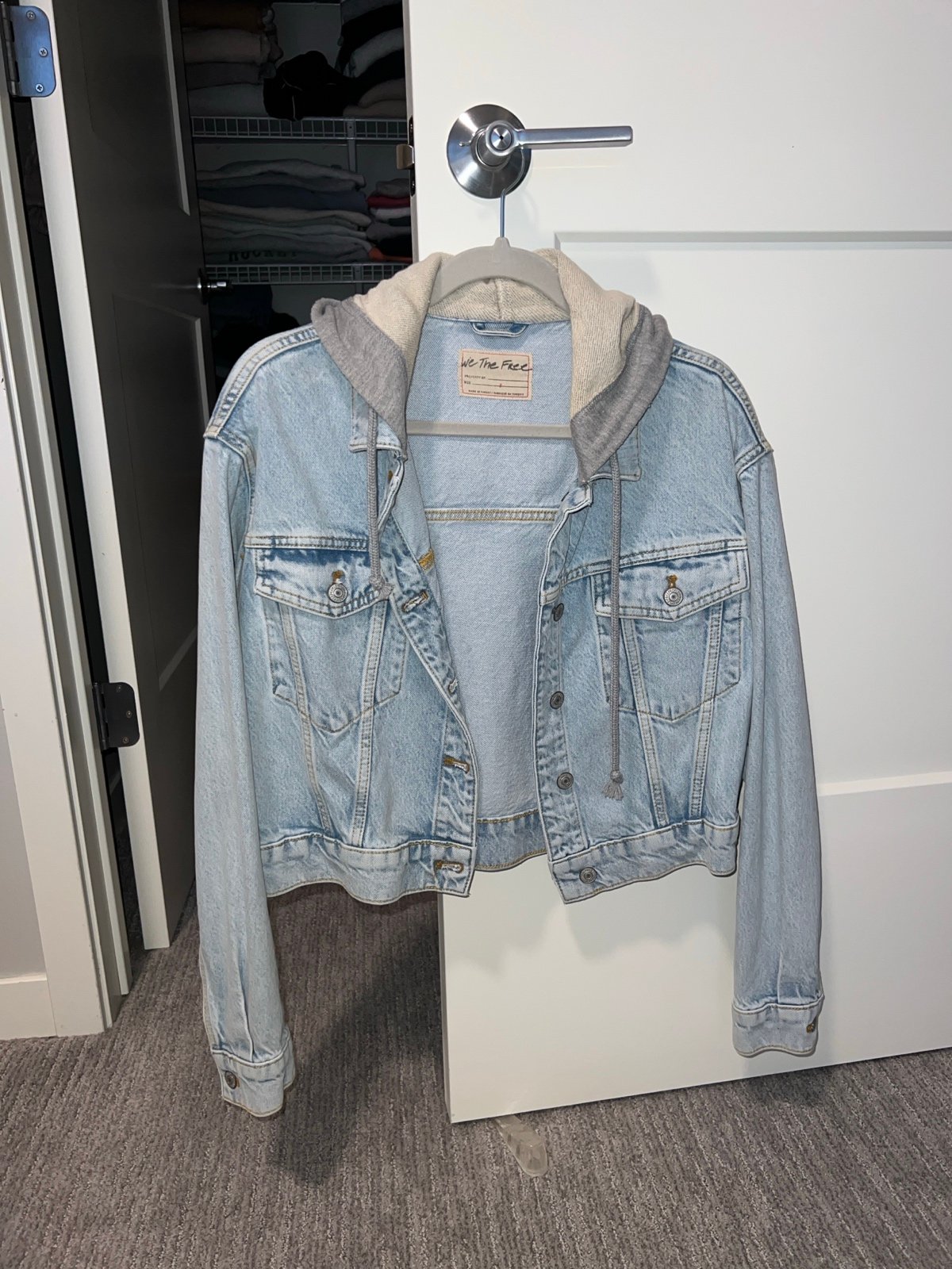 BRAND NEW We The Free Denim Jacket