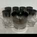 MCM Stunning Dorothy Thorpe Silver Fade Bar Cocktail Set Chrome Holder Ice Bucke