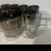 MCM Stunning Dorothy Thorpe Silver Fade Bar Cocktail Set Chrome Holder Ice Bucke