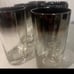 MCM Stunning Dorothy Thorpe Silver Fade Bar Cocktail Set Chrome Holder Ice Bucke