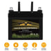 Lawn & Garden AGM Battery 12V 300CCA BCI Group U1 SLA Starting Battery for Mower
