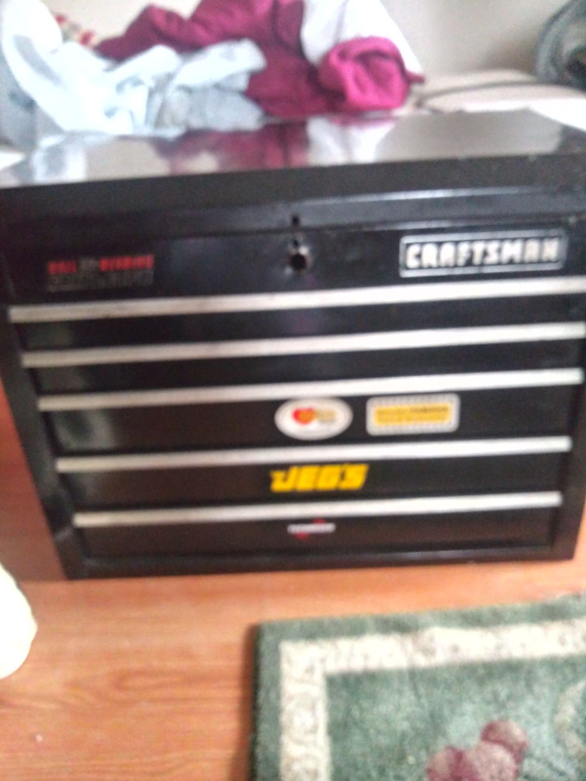 Craftsmans 5 drawer tool box