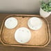 16 Piece Fukagawa Arita Starburst Mid Century Vintage Set