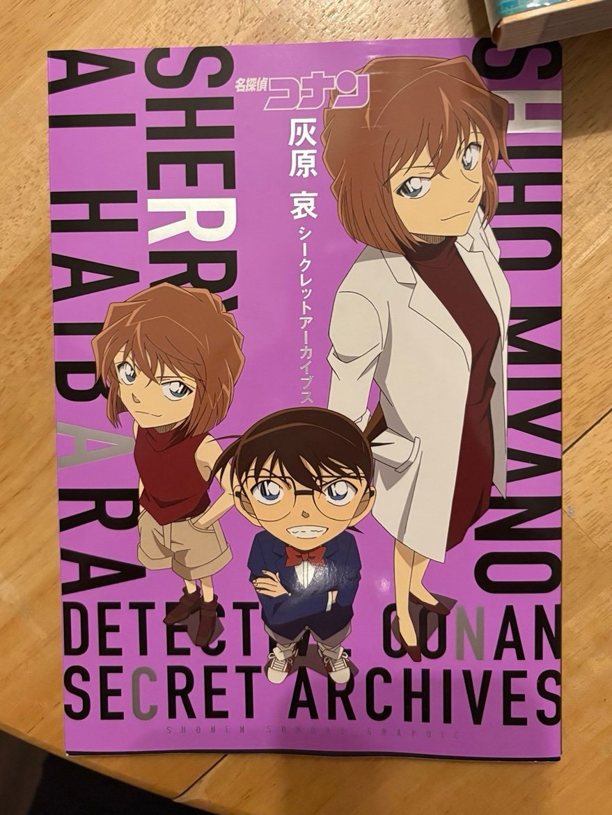 Rare Detective Conan Secret Archives Sherry/Miyano Shiho/Haibara Ai